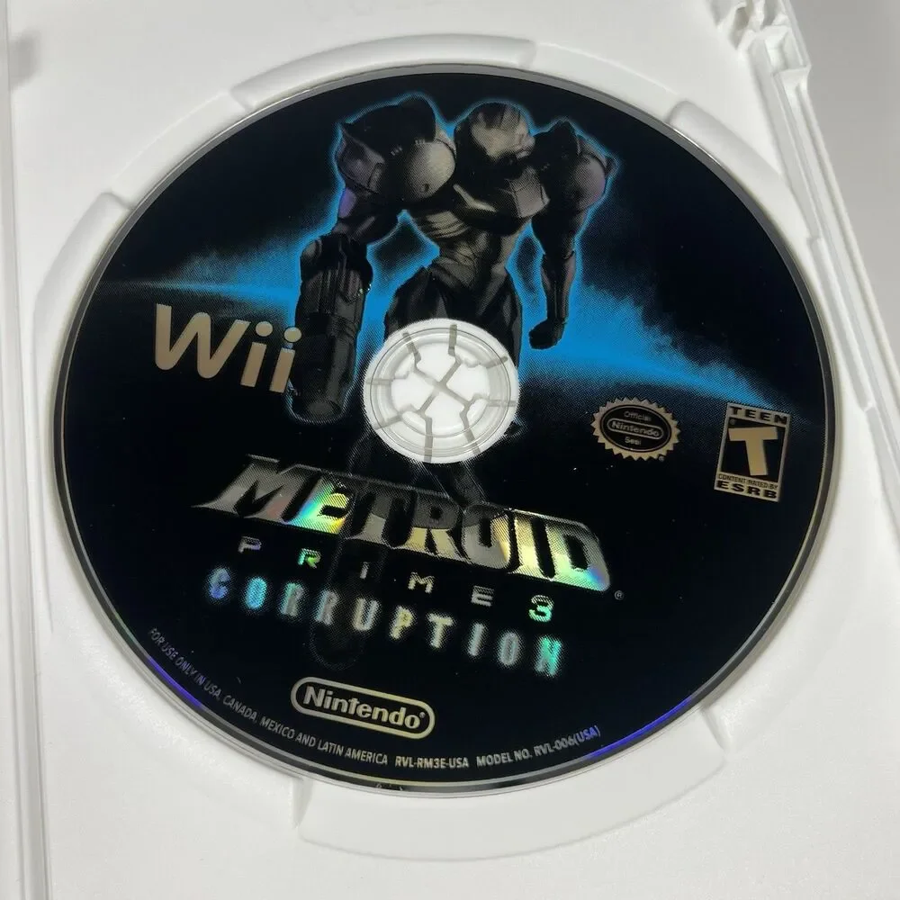 Metroid Prime 3 Corruption (Nintendo Wii) Complete* Tested*